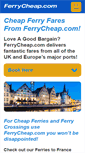 Mobile Screenshot of ferrycheap.com